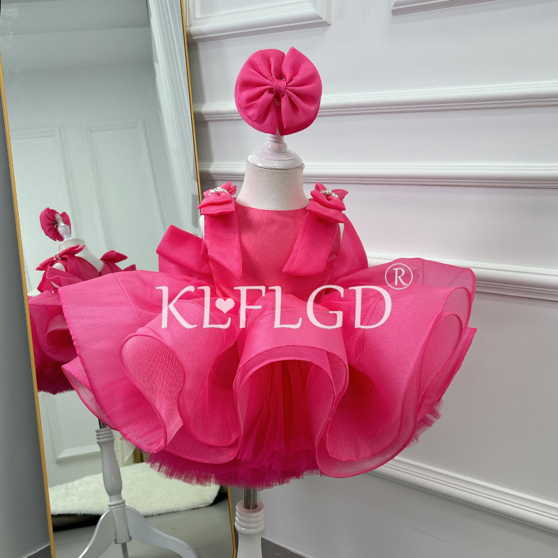 Toddler Girl Tulle Party Dress - Праздничное платье для малышек KLFLGD с