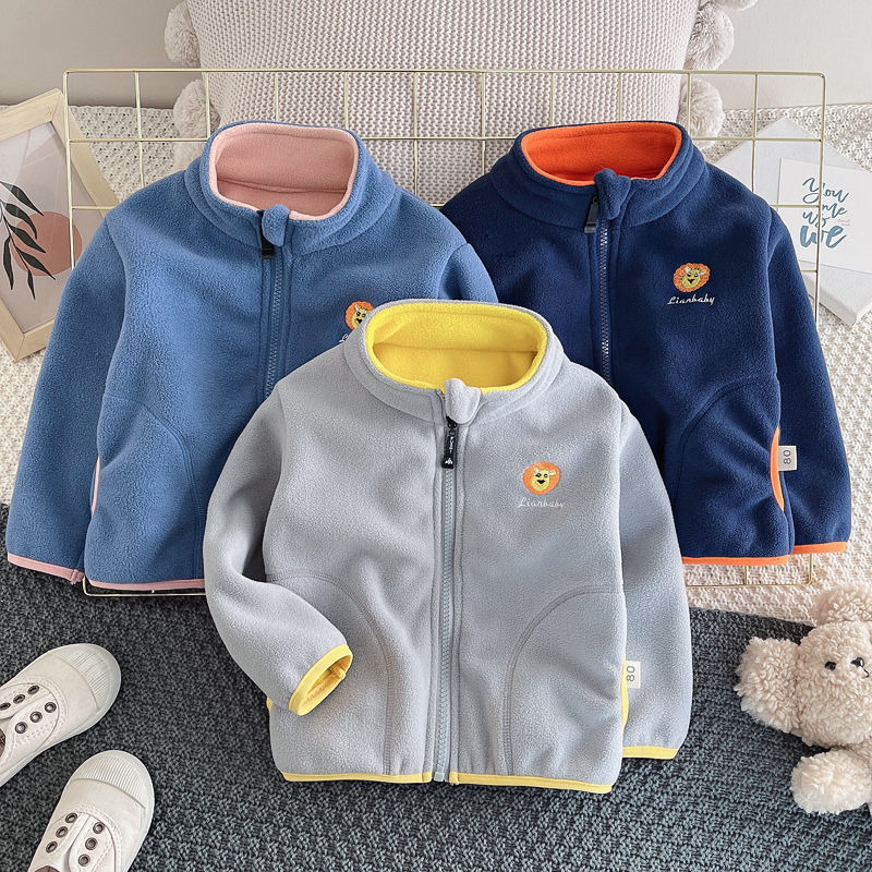 Toddler Boy Winter Fleece Jacket - Новая флисовая куртка-кардиган для мальчиков и