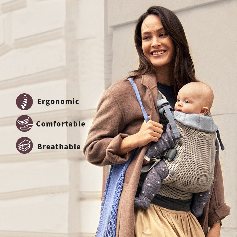 Ergonomic Baby Carrier Newborn To Toddler - Детская переноска BabyBjorn из 3D-сетки |
