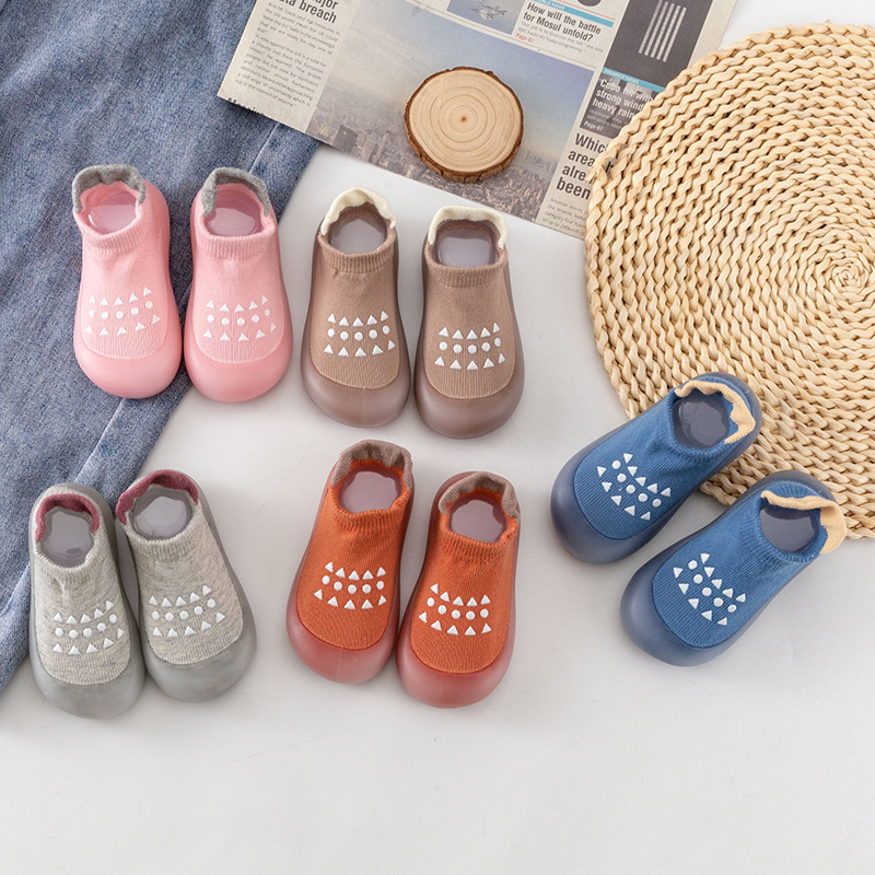 Unisex Baby Socks Non Slip - Детские напольные туфли Синие и розовые