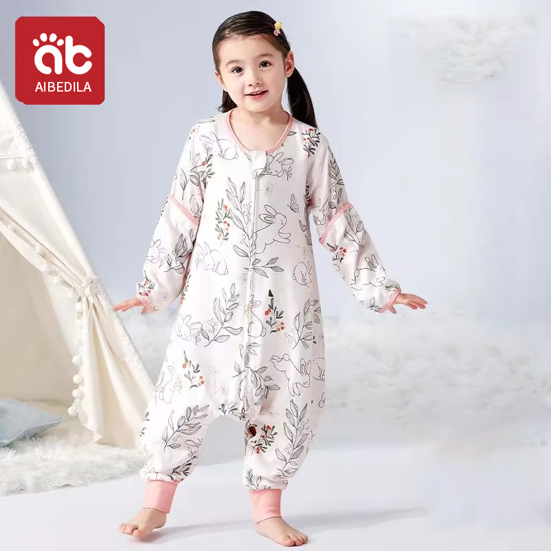 Cotton Baby Onesies Zipper - AIBEDILA-Детские комбинезоны, одежда для скалолазания, спальный