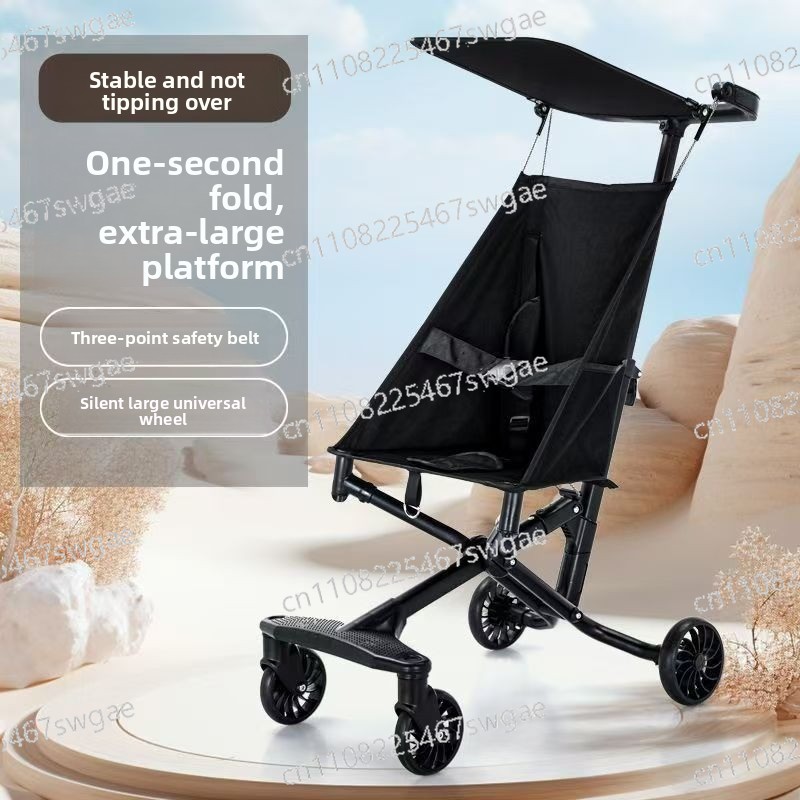 Lightweight Foldable Baby Stroller Compact - Ультралегкая складная коляска-ходунки для малышей, компактная