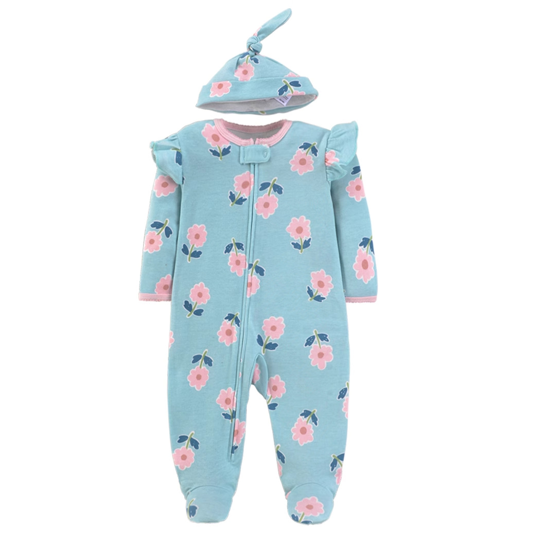 Новый хлопковый комбинезон-сли – обзор и цена Cotton Baby Onesies Zipper