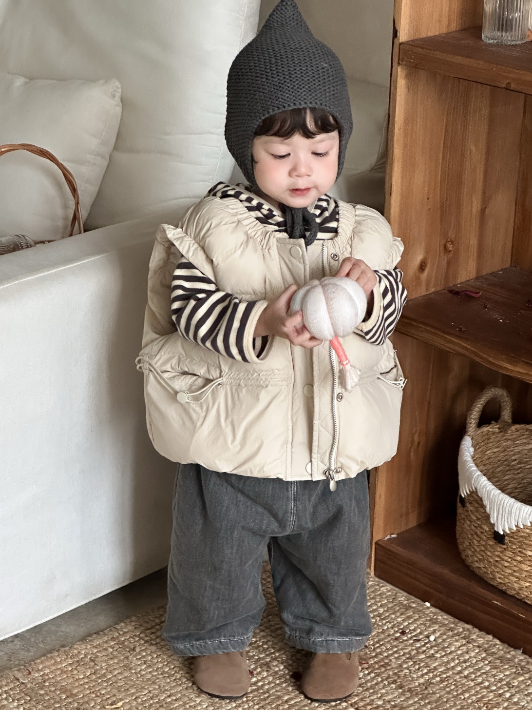 Теплый кардиган для маленьких  – обзор и цена Toddler Boy Winter Fleece Jacket