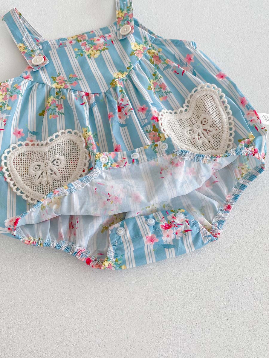 2 шт., детское боди с рукавами – обзор и цена Newborn Baby Girl Romper Floral