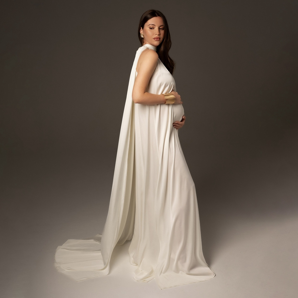 Элегантное платье-накидка для  – обзор и цена Maternity Wear