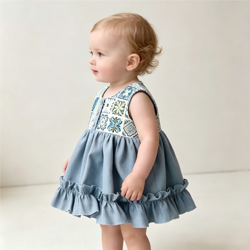 Модный хлопково-льняной комбин – обзор и цена Baby Summer Linen Sleeveless Jumpsuit