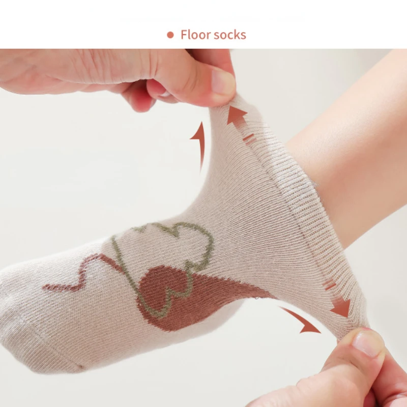 Новые осенне-зимние милые детс – обзор и цена Unisex Baby Socks Non Slip
