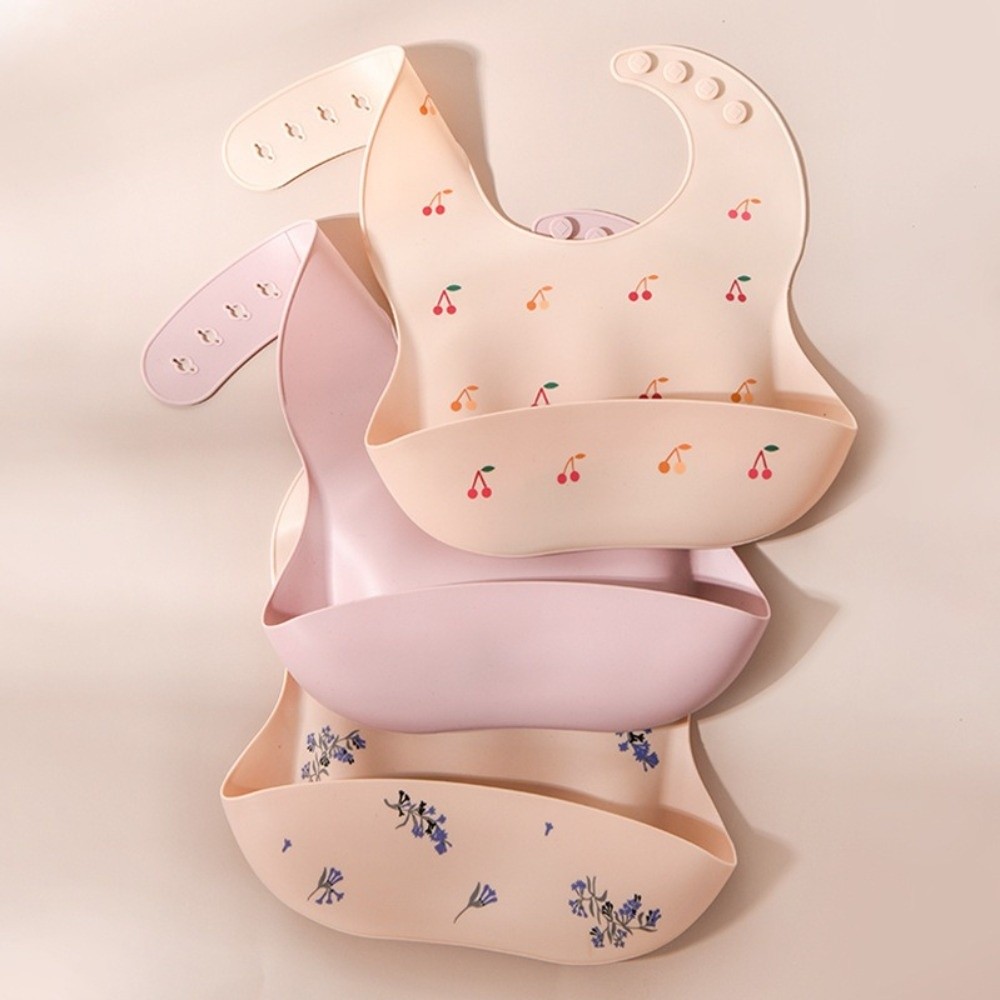 Новый силиконовый нагрудник дл – обзор и цена Waterproof Baby Bibs Silicone