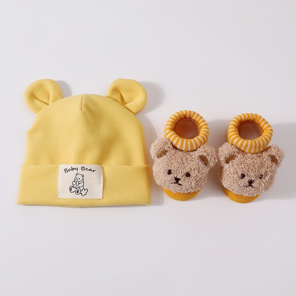 Комплект из 2 предметов: милая – обзор и цена Infant Beanie Hat With Ears