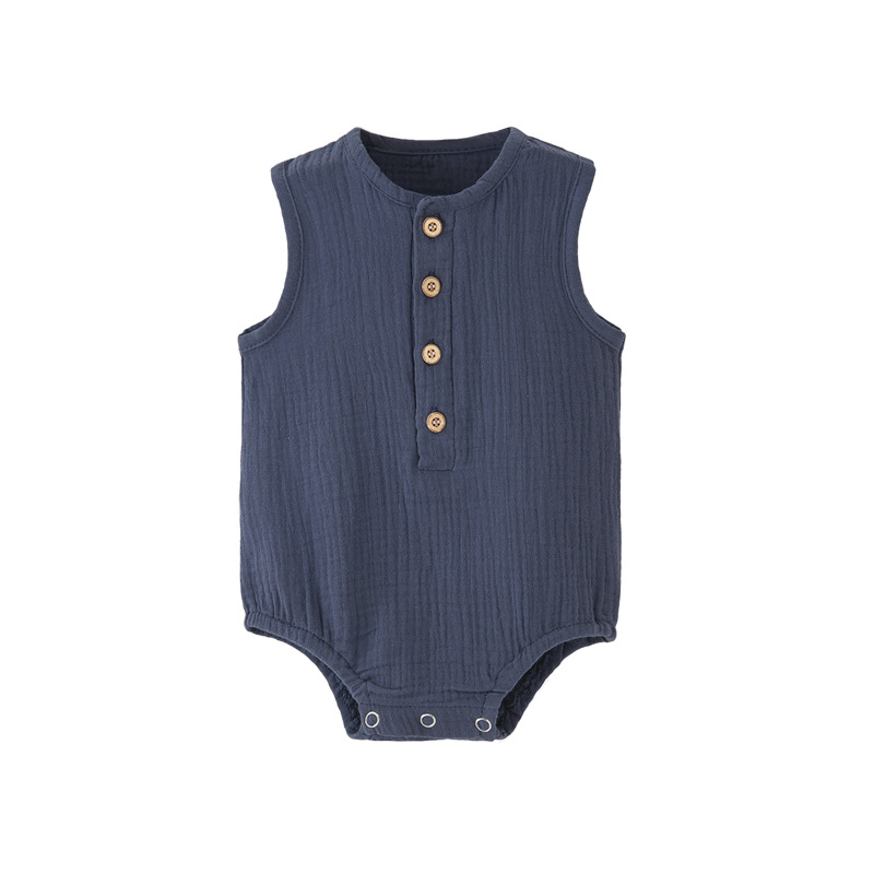 Летний однотонный комбинезон д – обзор и цена Baby Summer Linen Sleeveless Jumpsuit